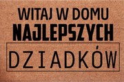 Lábtörlő az ajtóhoz Nagypapa napja Nagymama napja Isten hozott otthon