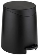 Fekete műanyag pedálos szemetes 3 l Portes – Allstar