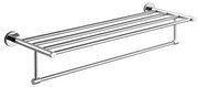 Aqualine - Fali törölközőtartó SAMBA 21x62,5 cm fényezett króm
