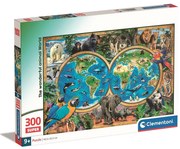 Állatvilág Wonderful World 300 db-os puzzle Clementoni