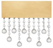 Crista LED dekoratív fali lámpa