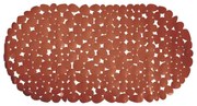 Spirella GALETS csúszásgátló fürdőkád alátét, terrakotta, 99 x 39 cm