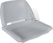 vidaXL lehajtható háttámlás szürke csónakülés párna nélkül 48x51x41 cm