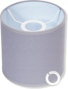 Lámpaernyő színes Acél 15/15cm hagyományos Henger Új