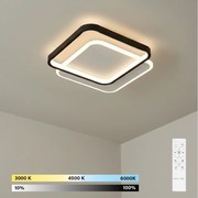 Brilagi - FLARE dimmelhető LED mennyezeti lámpa, 43 W, 230 V, 3000–6000 K, távirányítóval