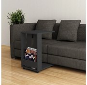 Kisasztal EDI 60x45 cm antracit