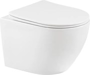Delano fali rimless WC soft-close ülőkével