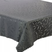 Abrosz Foltálló Asztal Sötét Szürke Grafit Levelek 160x260 cm