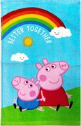 Peppa malac Together kéztörlő, arctörlő, törölköző 30x50 cm