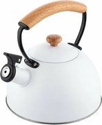 Florina Natura Line Rozsdamentes acél vízforraló kanna 2,3 l, fehér