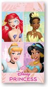 Disney Hercegnők Magical fürdőlepedő, strand törölköző 70x140cm (Fast Dry)