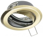 Lámpa Mennyezeti lámpatest PARMA III, IP20, kör, régi arany, szögbeállítás