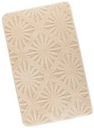 Bellatex Bany Sugár fürdőszobaszőnyeg , krémszínű, 60 x 100 cm