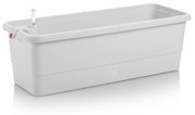 Gardenico önöntöző virágláda Smart System Gardenie, fehér, 80 cm, 80 cm