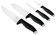 BerlingerHaus 4 részes késkészlet Matte Black Collection BH/2957