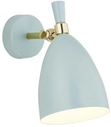 Argon 4700 - Fali lámpa CHARLOTTE 1xE27/15W/230V kék/arany