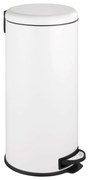 Fehér acél pedálos szemetes 30 l Leman – Wenko