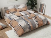 Pamut ágyneműhuzat PINIA szürke Ágyneműhuzat mérete: 70 x 90 cm | 140 x 200 cm