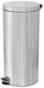 Alda Freedom Fresh 30 l pedálos szemetes,rozsdamentes acél, fényes, 30 l
