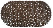 Spirella GALETS csúszásgátló fürdőkád alátét,barna, 99 x 39 cm