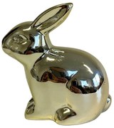 Arany porcelán nyúl 9cm