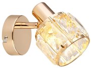 Fali spotlámpa DUBAI 1xE14/40W/230V Rózsaarany