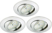 Briloner 8317-039-KÉSZLET 3x LED dimmelhető fürdőszobai lámpa LED/5,5W/230V IP23