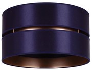 Duolla - Mennyezeti lámpa DUO 1xE27/15W/230V átm. 40 cm kék/arany