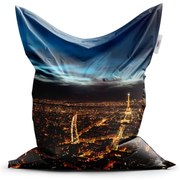 Classic babzsák éjszakai Párizs - gyerek, színes