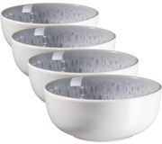 Mäser Lunaria szürke tálkészlet, 12 cm, 4 db, 12 cm