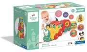 Disney Mickey Choo Choo készségfejlesztő kisvonat Clementoni