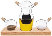Cruet - Olaj, ecet, só és bors - Clap Design