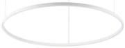 Ideal Lux - ORACLE SLIM kábeles LED csillár, 53W, 230V, 4000K, átm. 90 cm, fehér