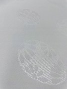 Mg Tk Asztalterítő Húsvéti Tojás fehér 165cm 0,5m