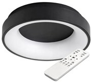 LED Dimmelhető mennyezeti lámpa NOVA LED/54W/230V 3000-6500K fekete + távirányító