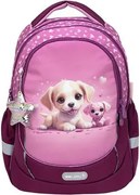 Iskolatáska, cipzáras, BELMIL Leisure Plus Puppy Love, kutyusok (BL3388724L)