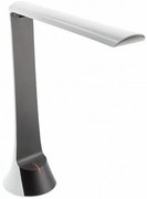 Lámpa Asztali FLOWER 4W, 240lm, DC 5V, 1A, 4000K, battery 1800MAh, Ra>80, fekete/fehér