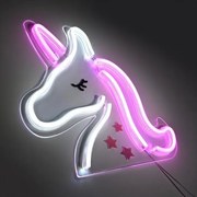 JUST LIGHT. 85025-70 - LED Neon fali dekoráció NEON LED/6,5W/5V unikornis