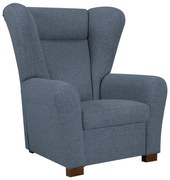 VIVA füles fotel kék