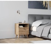 Éjjeliszekrény Barlo - Walnut