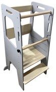 2Kids Toys - Növekvő tanulótorony szürke