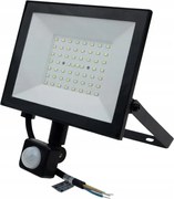 Led fényvető Kültéri Reflektor Mozgásérzékelő Pir 50W Hideg 4500lm