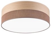LED Mennyezeti lámpa SIRJA WOOD LED/36W/230V átm. 45 cm barna/tölgy