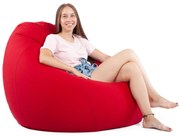 Piros XXL Babzsákfotel