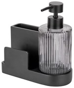 Fekete poligyanta mosogatóeszköz tartó – Wenko