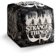 Cube zsámoly Stranger Things White, fekete / fehér