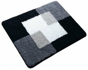 RIDDER 7103807 Coins fürdőszoba szőnyegcsúszásgátlóval 55 x 50 cm, szürke