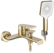 Fürdőkád csaptelep Hass Brush Gold