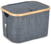 Összecsukható kosár NOLVIO 25 L, kékesszürke