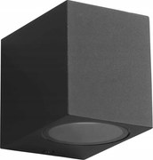 Kültéri kerti fali lámpa fekete IP44 alsó Eko-Light